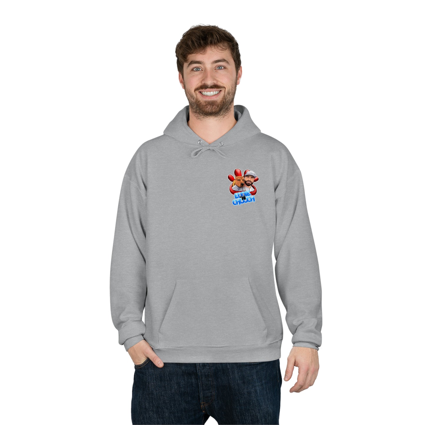 Unisex Eddie ‘N Chooch Pullover Hoodie Sweatshirt