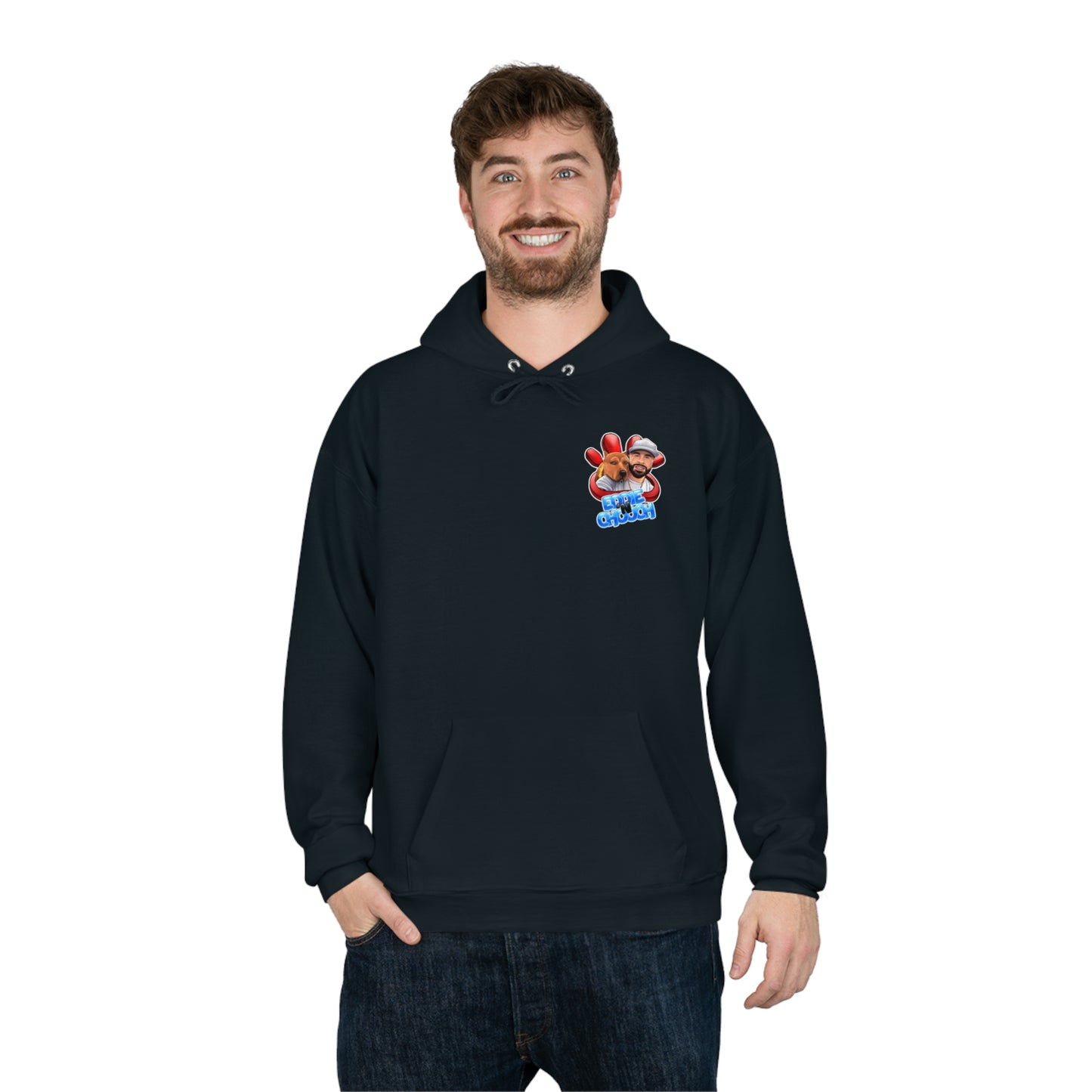 Unisex Eddie ‘N Chooch Pullover Hoodie Sweatshirt