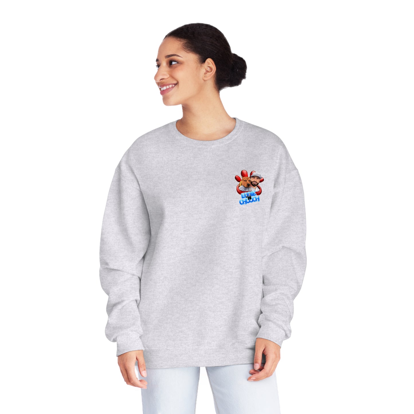 Eddie ‘N Chooch Unisex Crewneck Sweatshirt