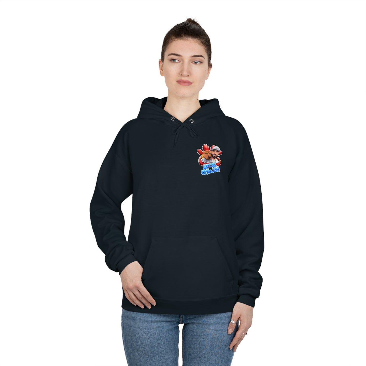 Unisex Eddie ‘N Chooch Pullover Hoodie Sweatshirt